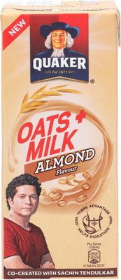 

Quaker Oats Plus Milk(Almond, 180 ml)
