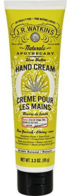 

J R Watkins Shea Butter Hand Cream Aloe And Green Tea Naturally Pure(97.6 ml)