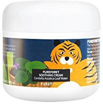 

Pureforet Soothing Cream Centella Asiatica Leaf Water & Tea Tree Oil For Trouble Care(195.19 ml)