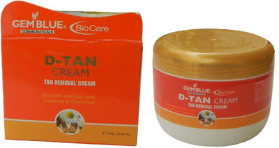 

Biocare D Tan Removal Cream With Kojic Acid And Chamomile(315 ml)