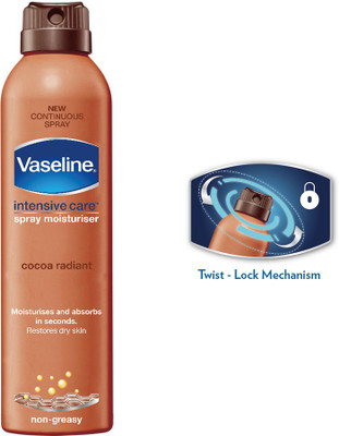 

Vaseline Intensive Care Cocoa Radiant Spray Moisturiser(190 ml)