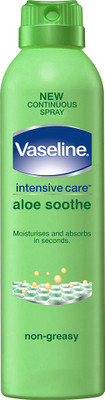 

Vaseline Intensive Care Aloe Soothe Spray Moisturizer(190 ml)