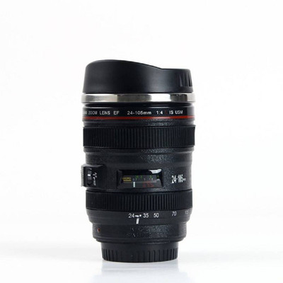 GJTL CAMERA LENS Plastic Coffee Mug(300 ml)