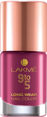 

Lakme 9 To 5 Long Wear Nail Color Magenta Council