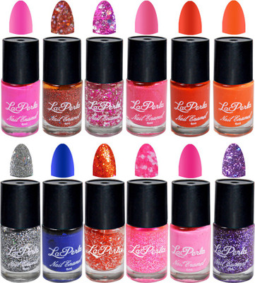 

La Perla Nail Paint Multicolor Multicolor(Pack of 12)
