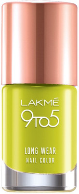 

Lakme 9 to 5 Long Wear Nail Color Lime Treat