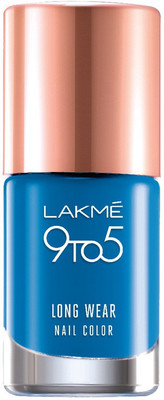 

Lakme 9 to 5 Long Wear Nail Color indigo ink