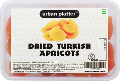 

Urban Platter Turkish Apricots (Alucha) Apricots(500 g, Box)