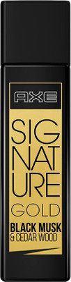 

AXE Signature Gold Black Musk & Cedar Wood Perfume Body Spray - For Men(80 ml)