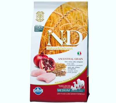 

farmina Farmina Chicken & Pomegranate Adult Medium 2.5kg Chicken 2.5 kg Dry Dog Food