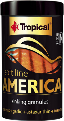 

Tropical Softline America Size M 100m/60g 60 g Dry Fish Food