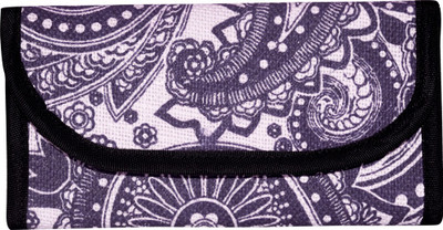 Sharda Dbluepaisley Pouch(Blue)