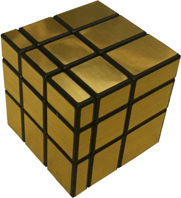 

ClueSteps Mirror Cube Toy in Gold Color Very Smooth(2 Pieces)