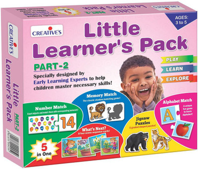 

Creatives LITTLE LEARNER'S PACK PART - 2(1 Pieces)