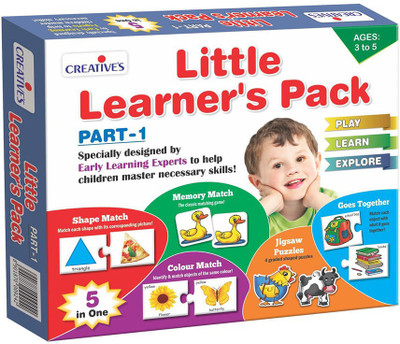 

Creatives LITTLE LEARNER'S PACK PART - 1(1 Pieces)