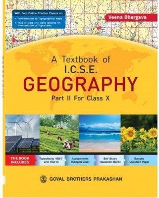 A Textbook Of ICSE Geography Part 2 For Class X(Paperback, Veena Bhargava)