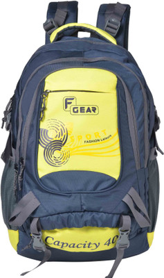 

F Gear V2 Rucksack - 40 L(Yellow, Blue), Blue;yellow