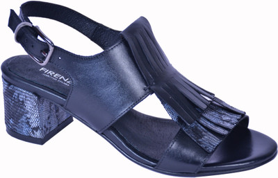 

FIRENZE ITALIANO SHOES Women BLACK Heels