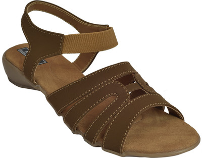 

HEROSHOELINE Women Brown Flats