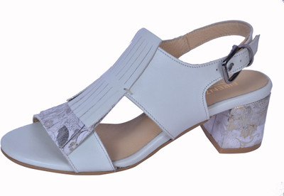

FIRENZE ITALIANO SHOES Women OFF WHITE Heels