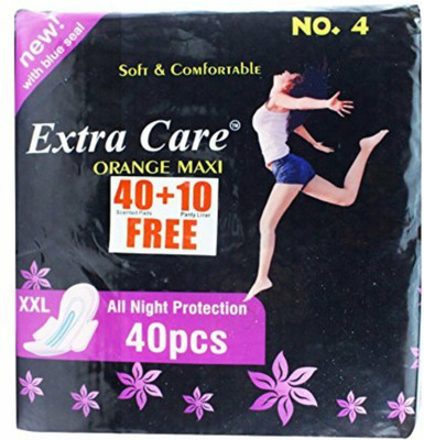 Extra Care PINKMAXI Ext Cr Sanitary Pad(Pack of 40)