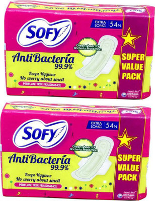 

SOFY SUPAR VALUE PACK Sanitary Pad(Pack of 2)