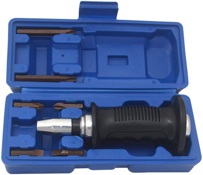 

Goodyear 9 PCS IMPACT SCREWDRIVER SET Impact Screwdriver Set, Black