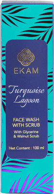 

Ekam Turquoise Lagoon Face Wash with Scrub(100 ml)