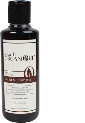 

Khadi Organique Khadi Orgnique Amla & Bhringraj hair cleanser 210 ML(210 ml)