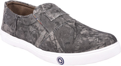 

ESSENCE Stylish Casual Sneakers For Men's Slip On Sneakers For Men(Grey