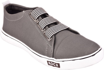 

ESSENCE Stylish Casual Slip-on Shoes For Men's Slip On Sneakers For Men(Grey