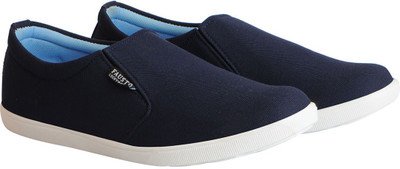 

FAUSTO Canvas Canvas Shoes For Men(Navy, Navy blue