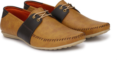 

Restinfoot Boat Shoes For Men(Tan