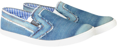 

FAUSTO Canvas Casuals For Men(Blue
