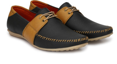 

Restinfoot Boat Shoes For Men(Black