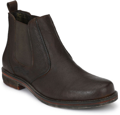 76 OFF on Delize Genuine Leather Chukka Boots For Men Brown on