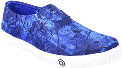 

ESSENCE Stylish Casual Sneakers For Men's Slip On Sneakers For Men(Blue