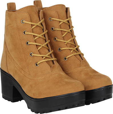 

Fashimo Boots For Women(Tan