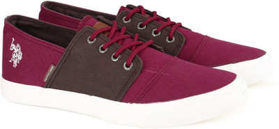 

U.S. Polo Assn Sneakers For Men(Pink, Brown, Red