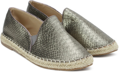 

Jealous 21 Espadrilles For Women(Green, Silver