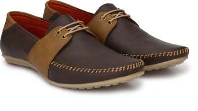 

Restinfoot Boat Shoes For Men(Brown