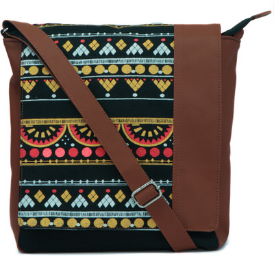

Anekaant Women Casual Multicolor Canvas Sling Bag