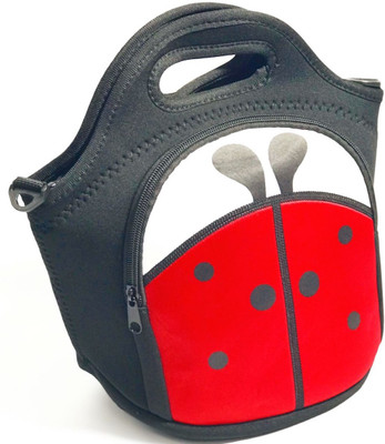 

Kidofash Boys & Girls Casual Red, Black PU Sling Bag, Black;red