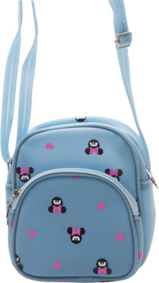 

Kidofash Boys & Girls Casual Blue PU Sling Bag