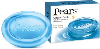 Pears Soft and Fresh Bathing Bar(125 g)