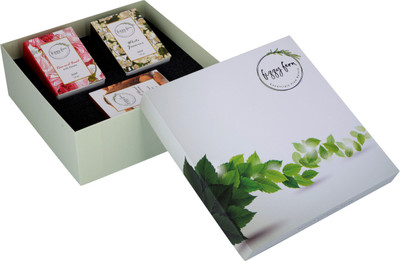 

Fizzy Fern The Daily Soaps Gift Box (Rose; Jasmine; Coconut)(375 g, Pack of 3)