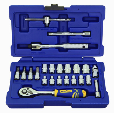 

Goodyear 1/4" DRIVE HEX SOCKET SETS Socket Set
