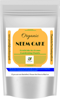 

Turtye Organic Neem Cake For Gardening - 10 Kg's For Home Gardening Plants Soil Manure(10 kg Cake)