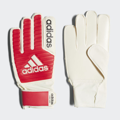 

ADIDAS CLASSIC JUNIOR Goalkeeping Gloves (M, Red, White), Reacor;white