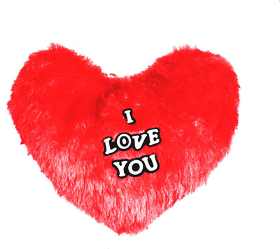 

ClueSteps Heart Shaped Decorative Cushions for your Specials - 25 cm(Red)